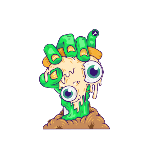 Art Halloween Sticker by Clubers