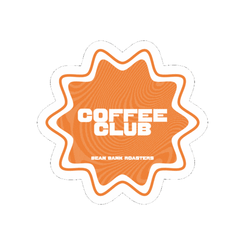 Coffee Shop Cafe Sticker by Bean Bank Roasters