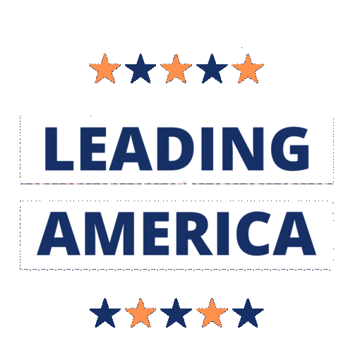 America Leading Sticker by Sean Spicer