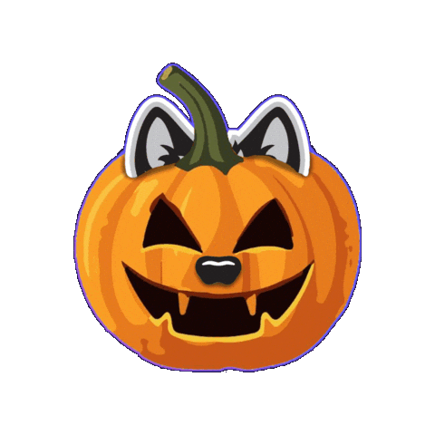 Halloween Pumpkin Sticker by Madison College