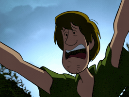 Shocked Hands Up GIF by Scooby-Doo