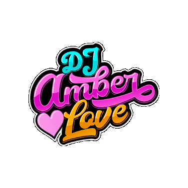 DJ Amber Love Sticker