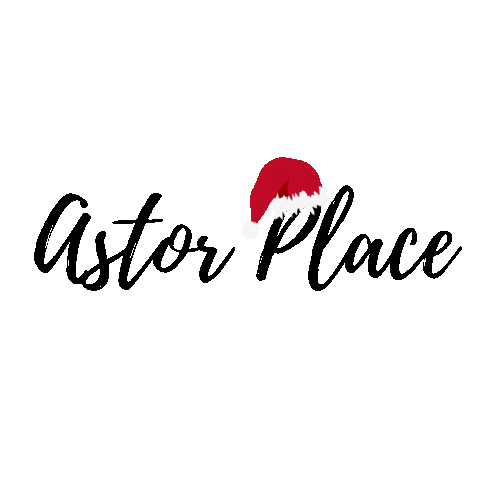 New York Christmas Sticker by Greenwich Village