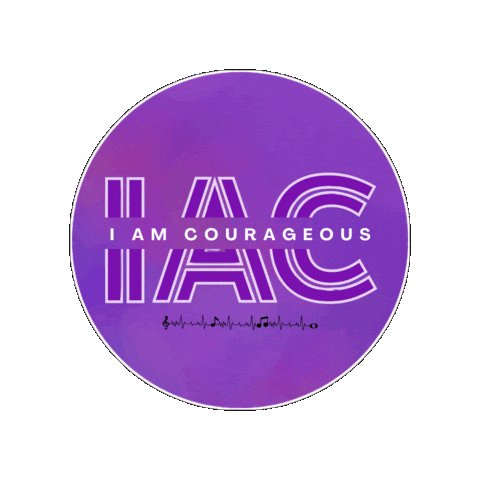 Iac Sticker by I Am Courageous