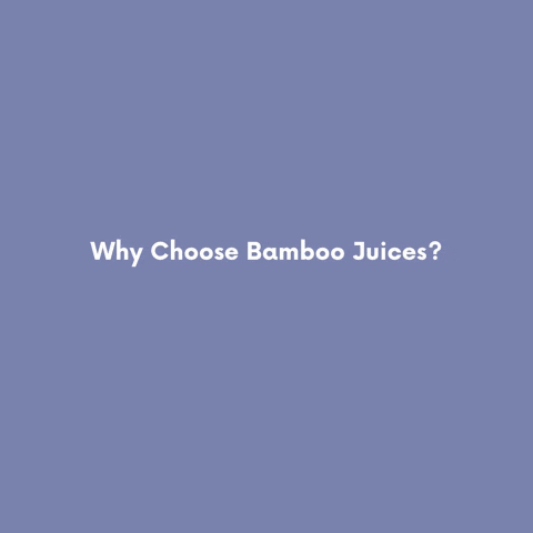 Juicing Cold Pressed GIF by Bamboo Juices