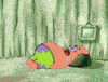 spongebob squarepants sleeping GIF