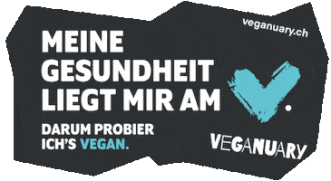 Veganuary Januar GIF by vegan.ch