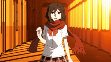 One Thing Scarf GIF