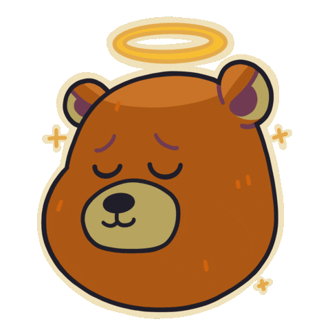Grizzly Bear Stickers - Find & Share on GIPHY