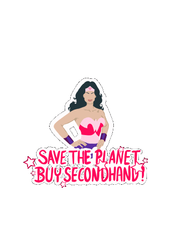 Vintage Nachhaltig Sticker by Maedchenflohmarkt