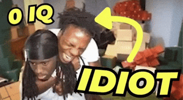 Idiot Iq GIF