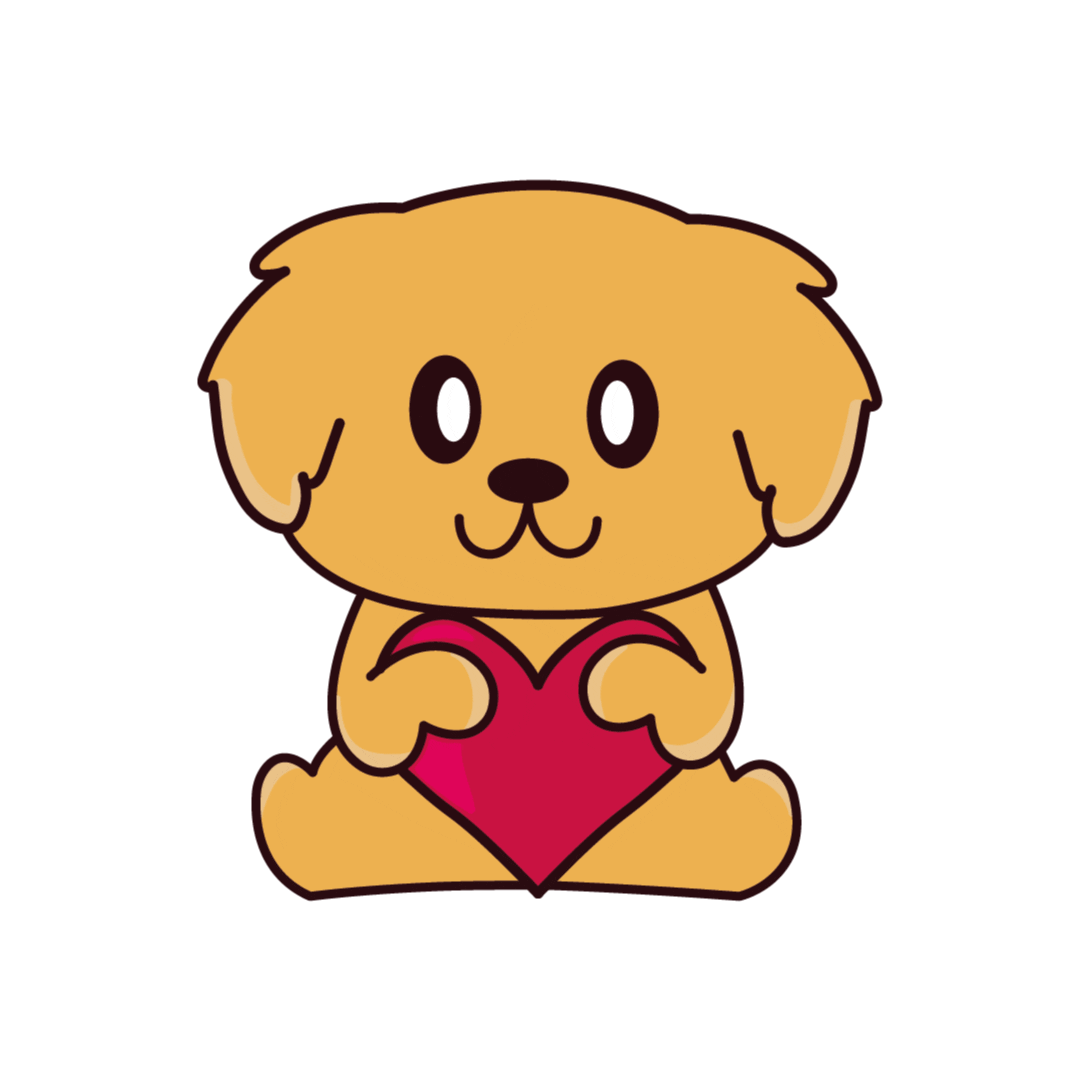 Happydog Sticker