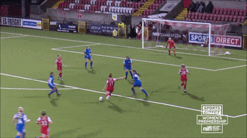 Goal Chip GIF by Cliftonville Football Club