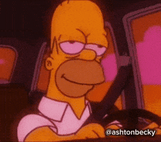 Chill Driving GIF