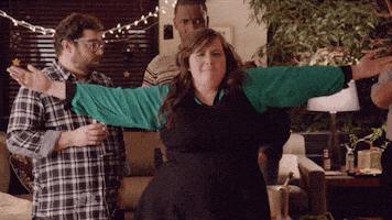 aidy bryant happy dance GIF by Saturday Night Live