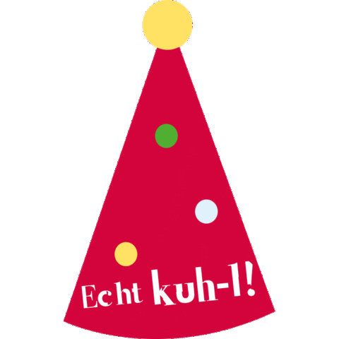 Party Partyhut Sticker by echtkuhl