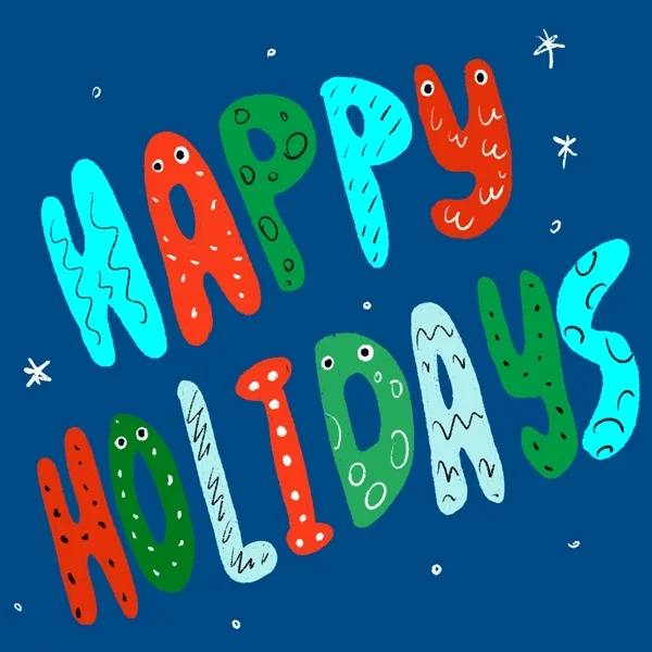 Happy Merry Christmas GIF by curly_mads