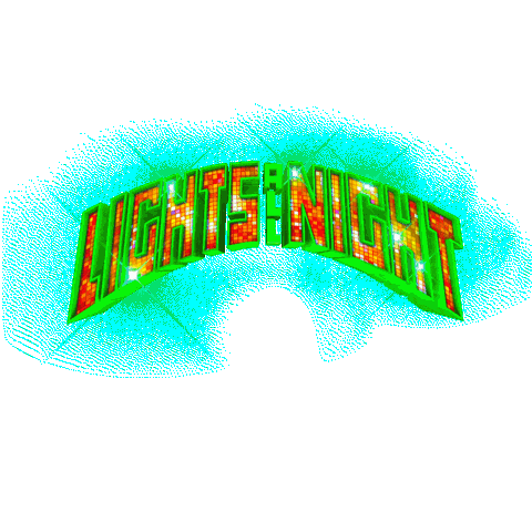 Lights All Night Lan Sticker by Disco Donnie Presents