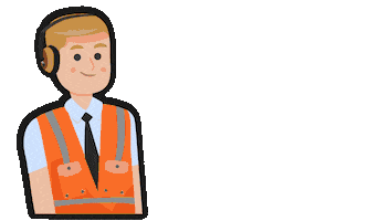 Crew Ground Sticker by Aeromexico Formación