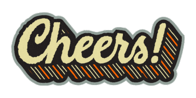 Cheers Celebrating Sticker by firehouseagency