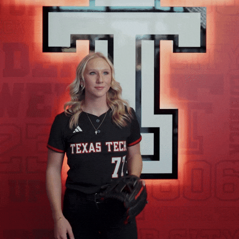 Timber Hensley GIF by Texas Tech Softball