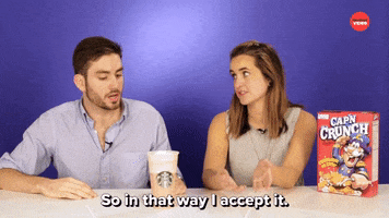 Coffee Accept GIF by BuzzFeed