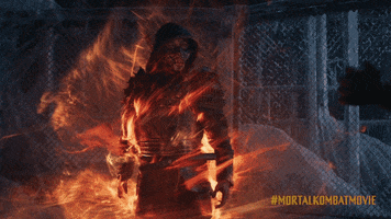 Warner Bros Fire GIF by Mortal Kombat Movie