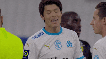 Hiroki Sakai Smile GIF by Olympique de Marseille