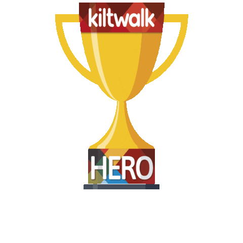 The Kiltwalk Sticker