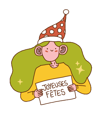 Merry Christmas Sticker by Anaïs Jeandel