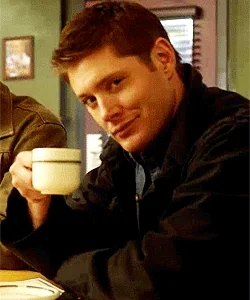 dean winchester wink GIF