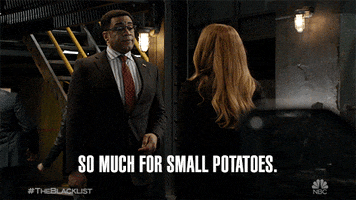 season 6 so much for small potatoes GIF by The Blacklist
