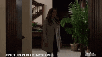 Carlos Pena Listening GIF by Hallmark Movies & Mysteries