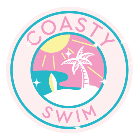 Coasty Swim Sticker