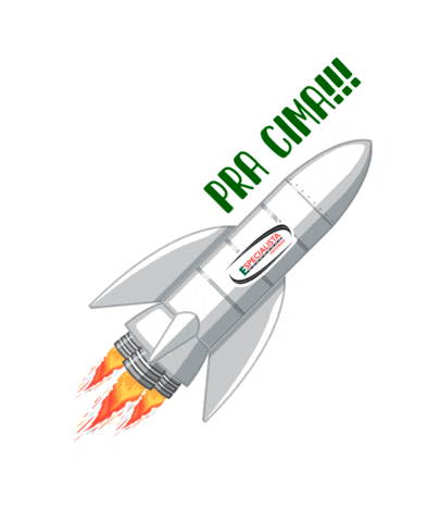 Foguete Pracima Sticker by Especialista Vistorias