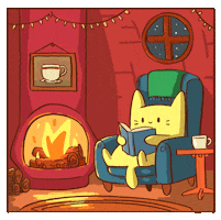 Cat Fire GIF by Cat's Cafe Comics