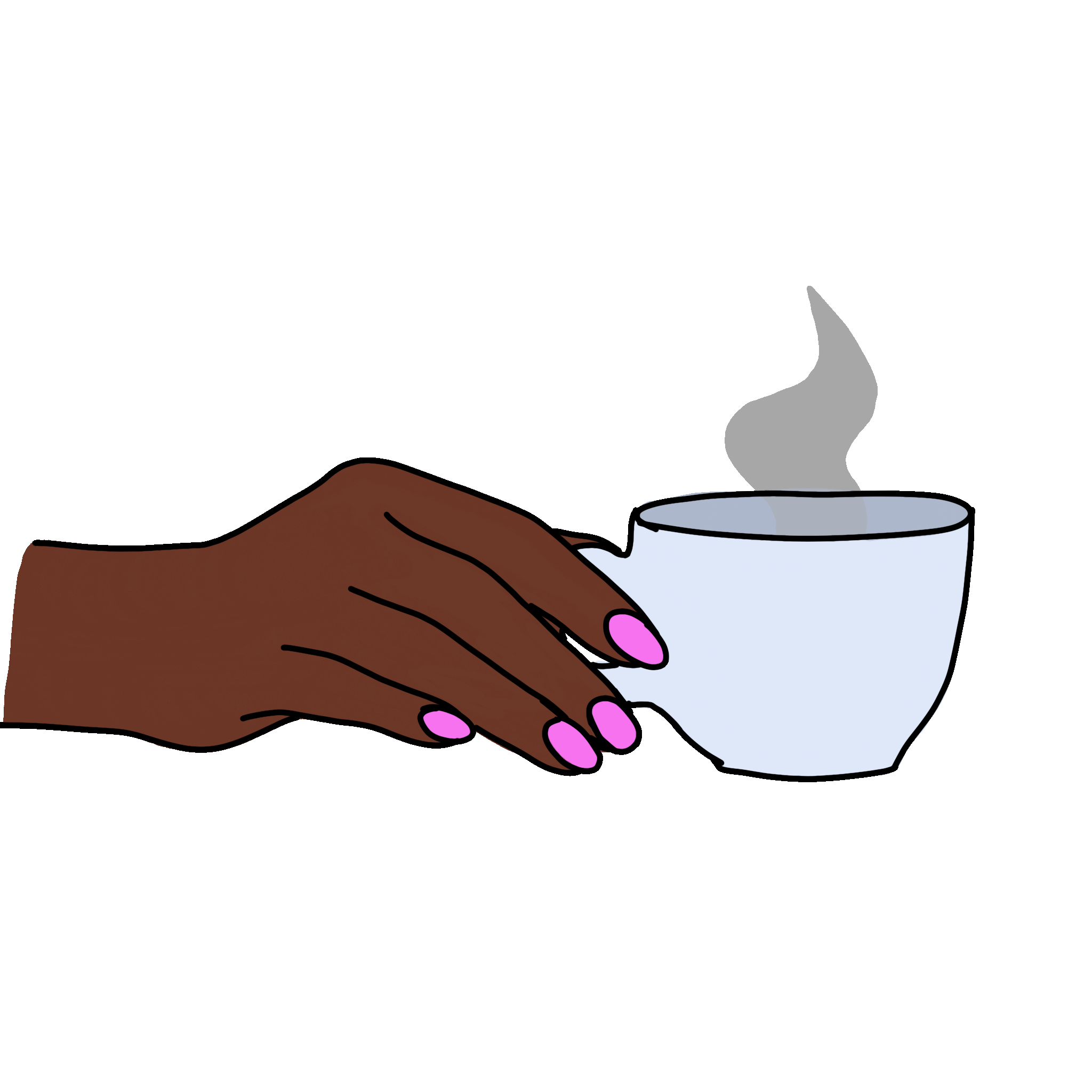 Girl Hand Sticker by Bianca Bosso for iOS & Android GIPHY