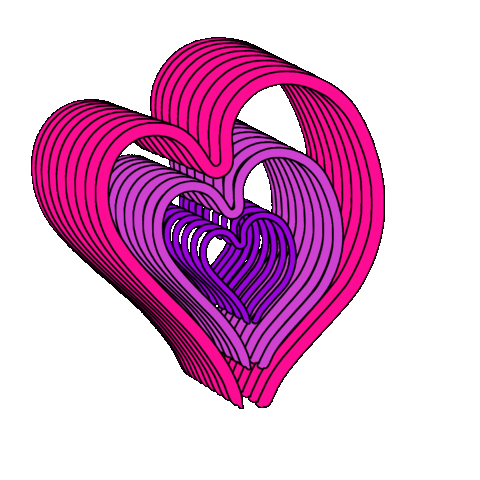 Heart Sticker Sticker by Sam Pomerantz