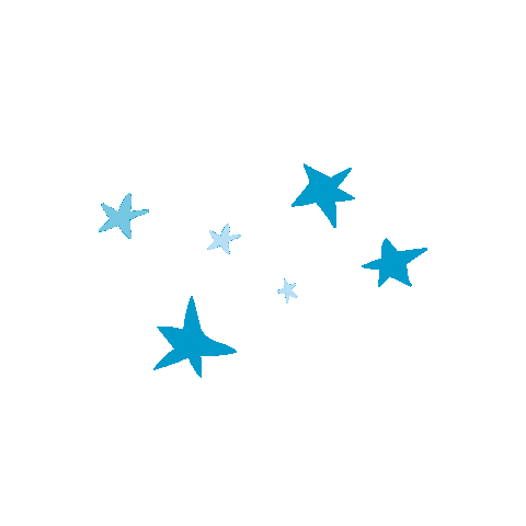 Blue Stars Sticker by Canon