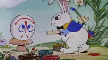 Easter Bunny GIF by Alissandra