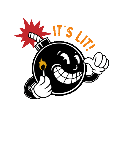 Lit Sticker