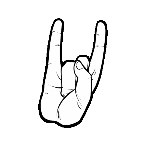 Rock On Sticker by Live Nation