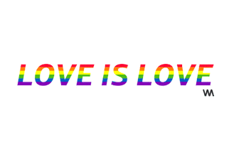 Proud Love Is Love Sticker by Wayra