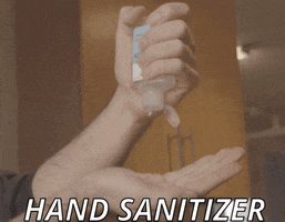 Wash Your Hands Hand Sanitizer GIF by XRay.Tech