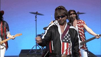 American Flag Singing GIF by Hot Country Knights