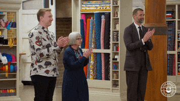Well Done Applause GIF by The Great British Sewing Bee