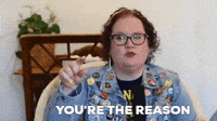 Its Because Of You GIFs - Get the best GIF on GIPHY
