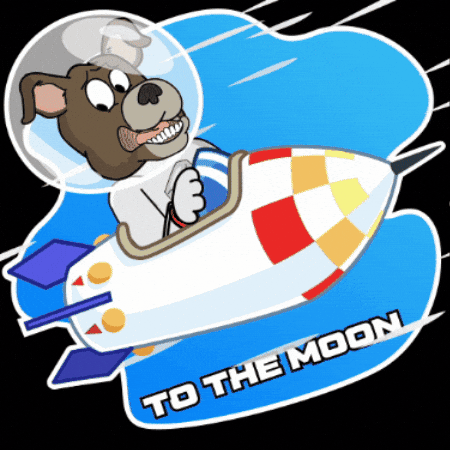 Dog Space GIF by Cashew Gets a Job