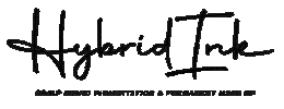 Hybridink Sticker by Hybrid Ink Studio