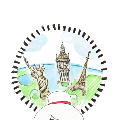 Travel with Me & See Sticker